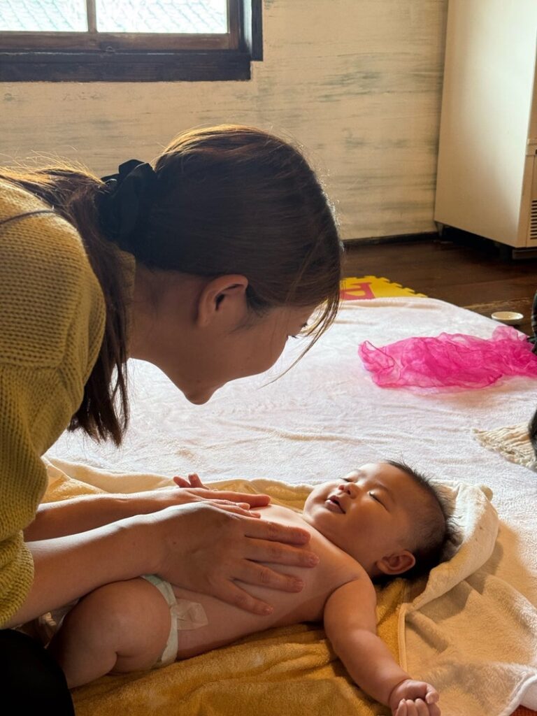 赤ちゃんとママ